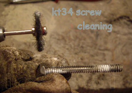 kt34 screw cleaning